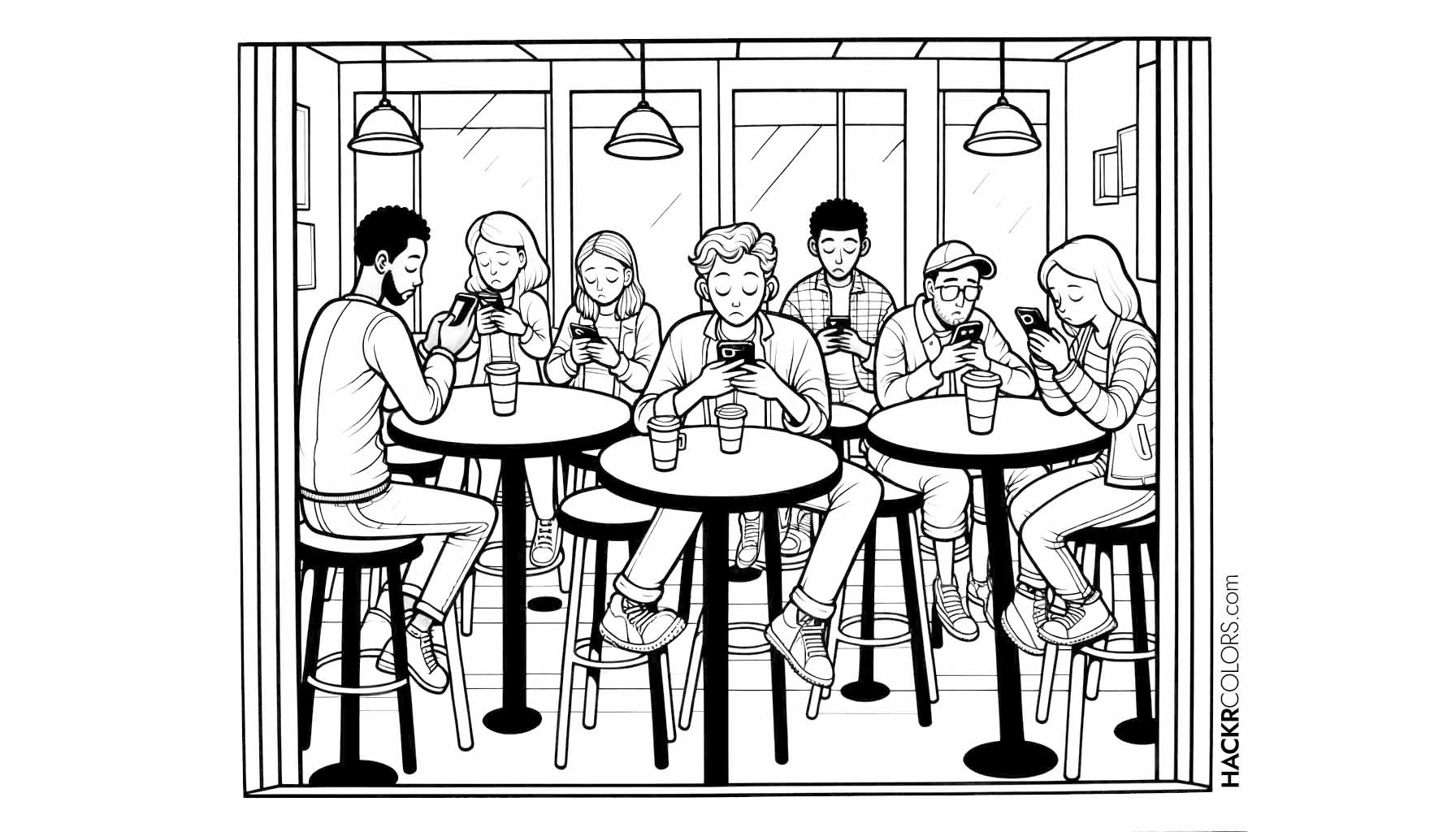 Caf Digital Detox Challenge Free Unique Printable Coloring Pages For 