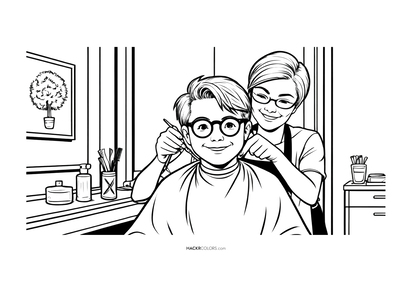 A Visit to the Hairdresser
