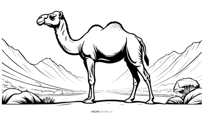 Desert Majesty: The Camel