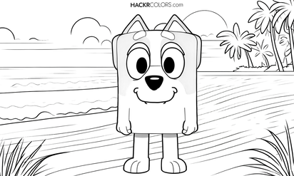 Bluey's Beach Run