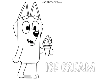 Bluey's Ice Cream