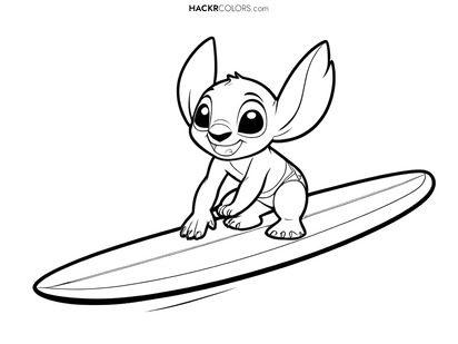 Surf's Up with Stitch