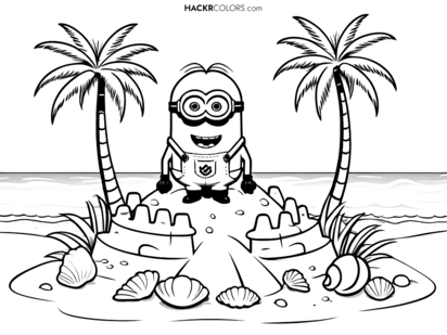 Minion's Beach Day