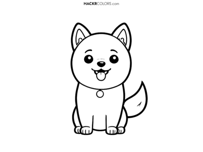 Playful Shiba Inu Dog