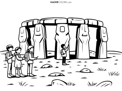 Schoolreis naar Stonehenge