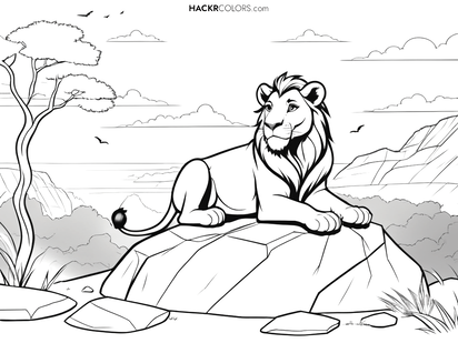 Simba's Sunset