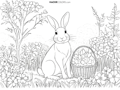 Springtime Bunny Friend