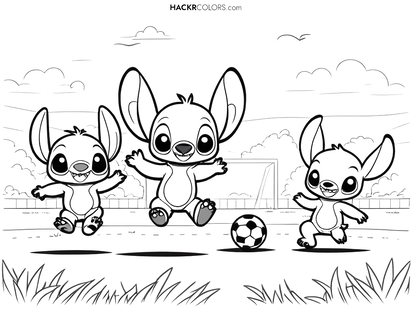 Stitch's Soccer Adventure
