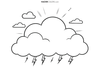 Whimsical Cloud Friends