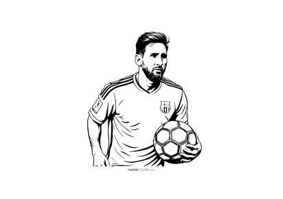Lionel Messi in Action