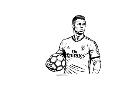 Cristiano Ronaldo in Action