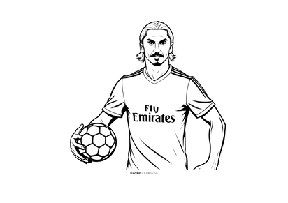 Zlatan Ibrahimović Portrait