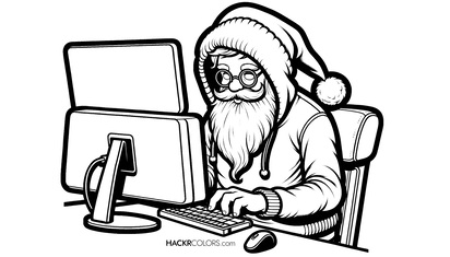 Hacker Kerstman