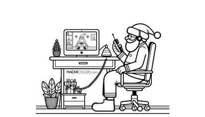 De Thuiswerkende Kerstman