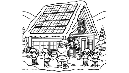 Milieuvriendelijke Kerst in de Werkplaats van de Kerstman