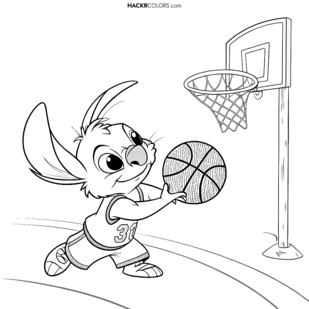 Stitchs Basketbollsäventyr