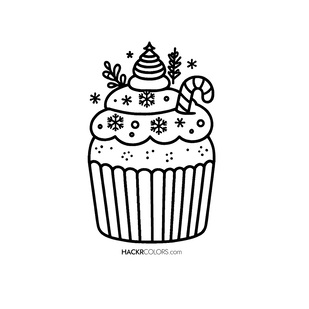 Christmas Cupcake